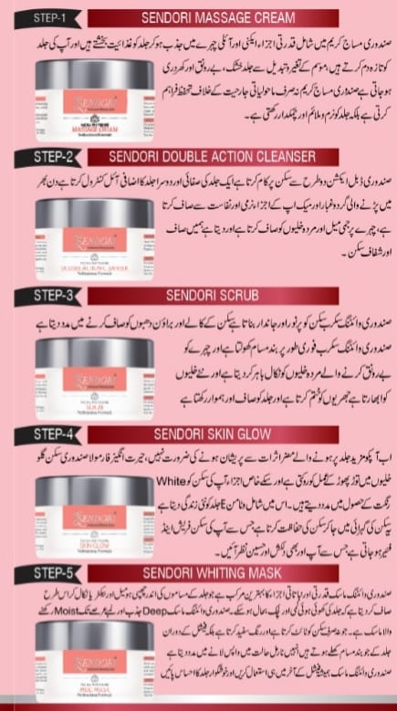 Sendori Professional whiting Facial KIT.