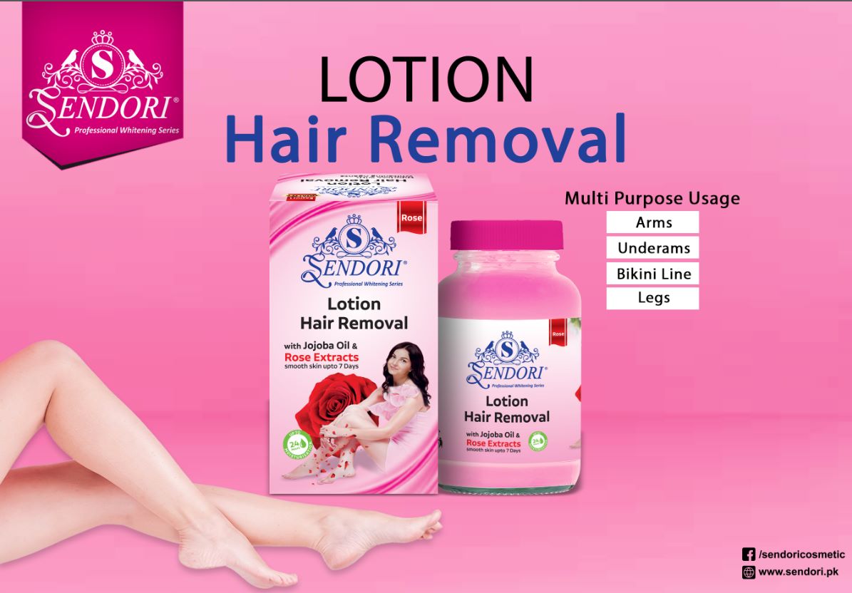 Sendori Rose Hair Removal Jar.