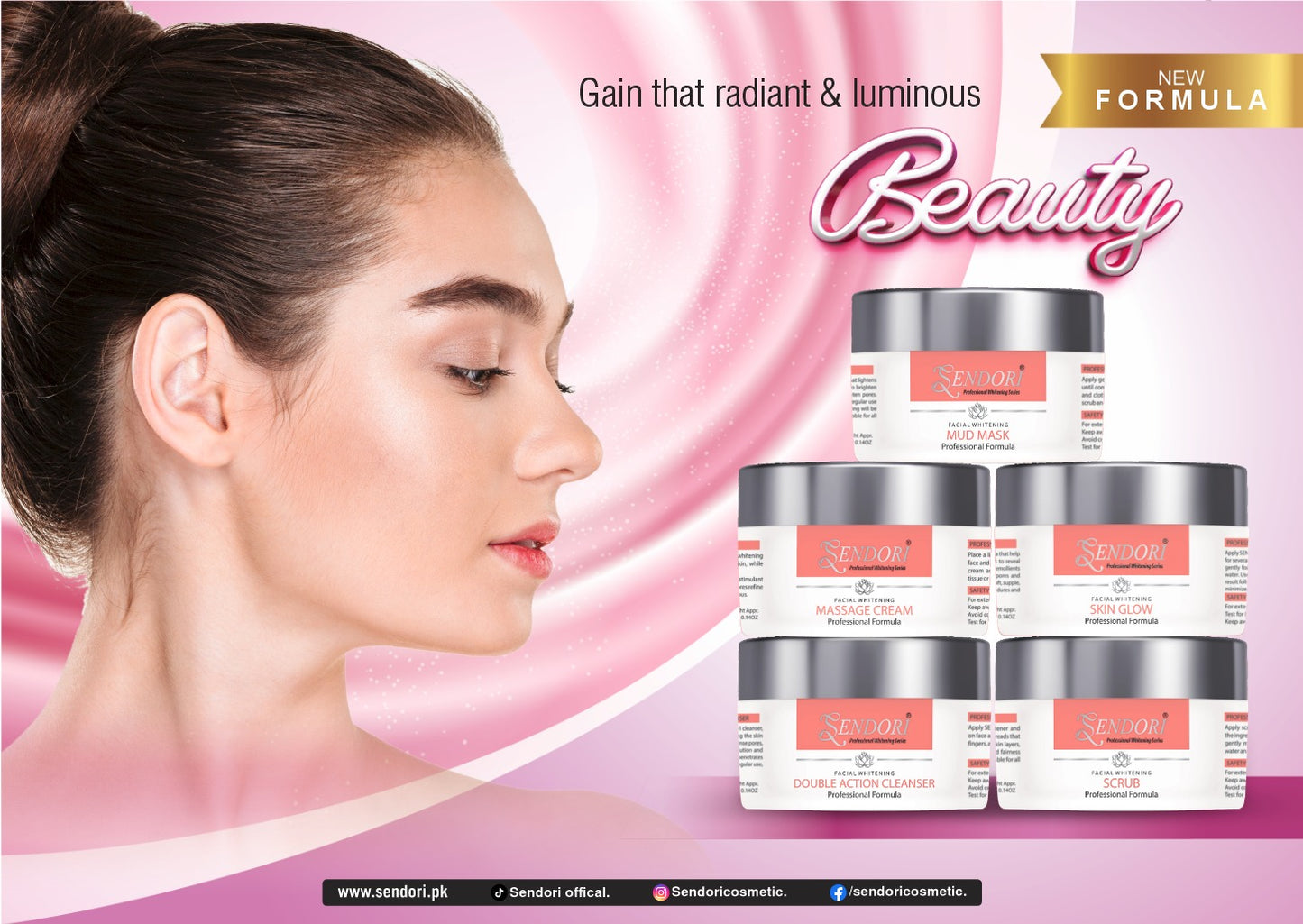 Sendori Professional whiting Facial KIT.