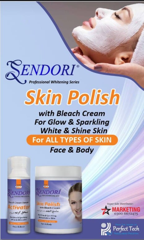 Sendori Skin Polish Bleach Cream.