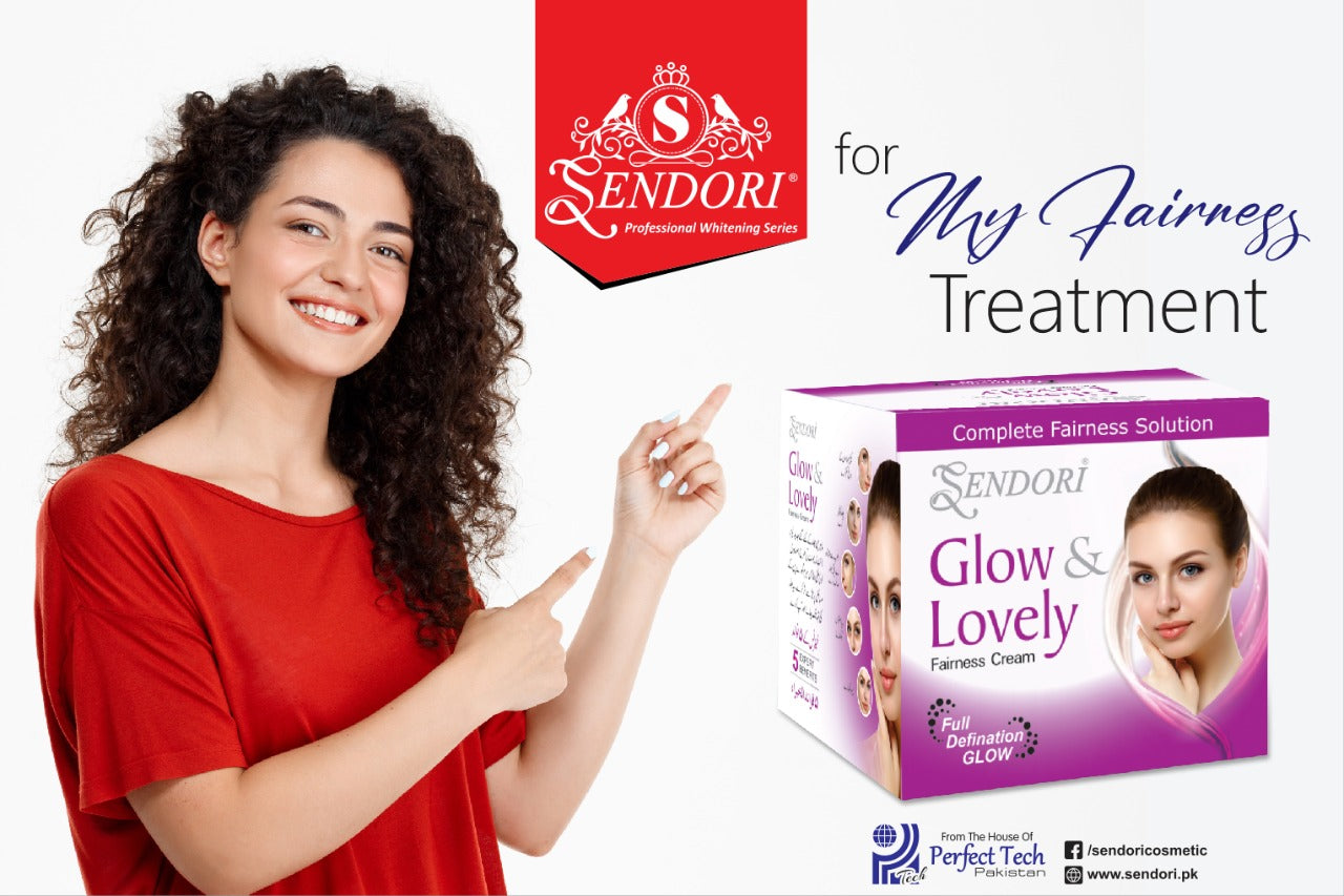 Sendori Glow &  Lovely Fairness cream.