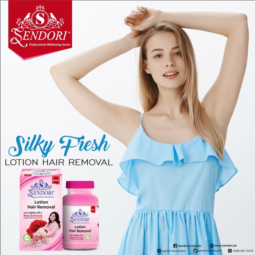 Sendori Rose Hair Removal Jar.
