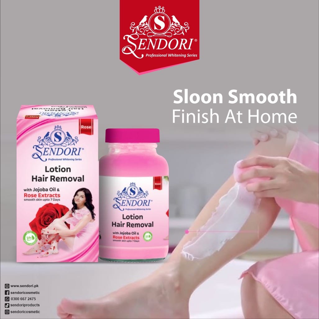 Sendori Rose Hair Removal Jar.