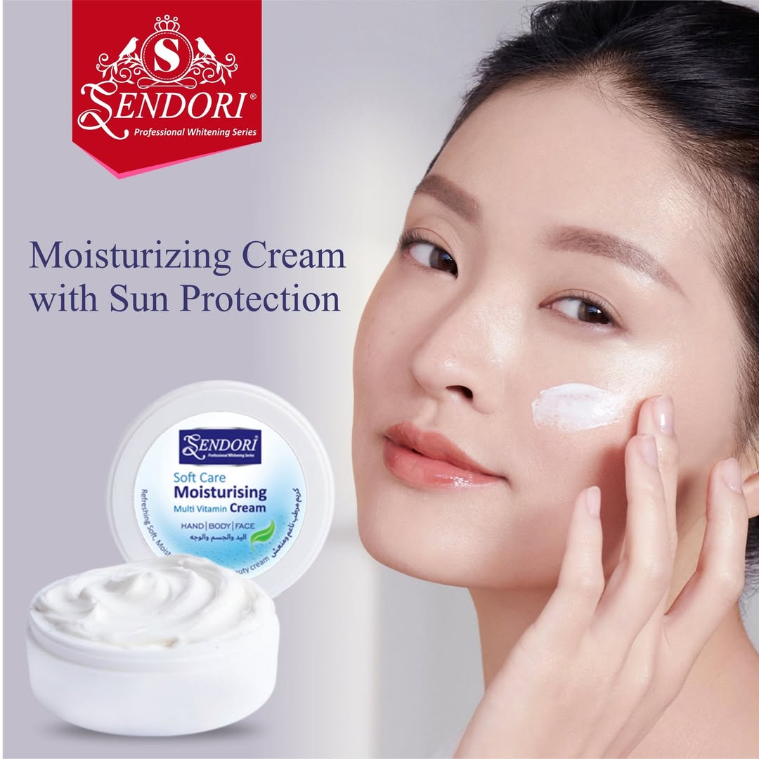 Sendori Moisturizer cream jar.